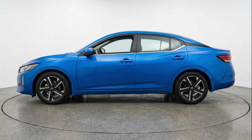 Electric Blue Metallic 2025 Nissan Sentra SV