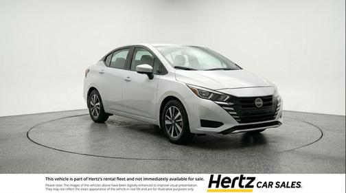 Brilliant Silver Metallic 2025 Nissan Versa 1.6 SV