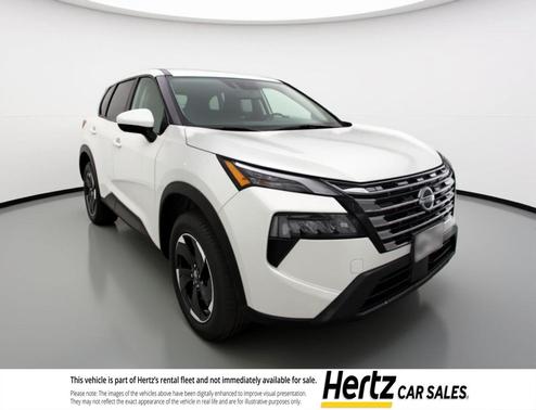 Everest White Pearl Tricoat 2025 Nissan Rogue SV