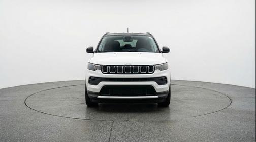 Bright White Clearcoat 2025 Jeep Compass Limited