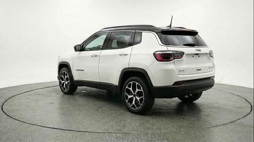 Bright White Clearcoat 2025 Jeep Compass Limited