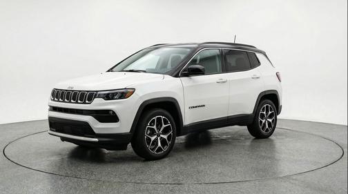 Bright White Clearcoat 2025 Jeep Compass Limited