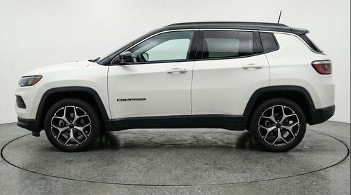 Bright White Clearcoat 2025 Jeep Compass Limited