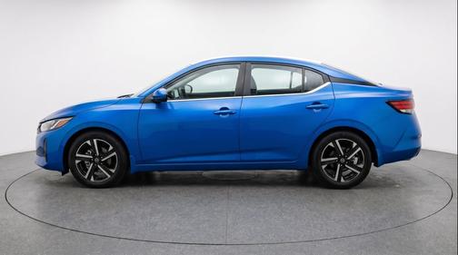 Electric Blue Metallic 2025 Nissan Sentra SV