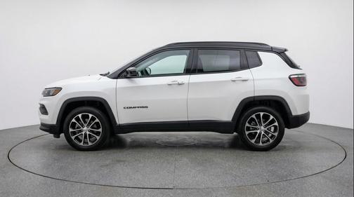 Bright White Clearcoat 2025 Jeep Compass Limited