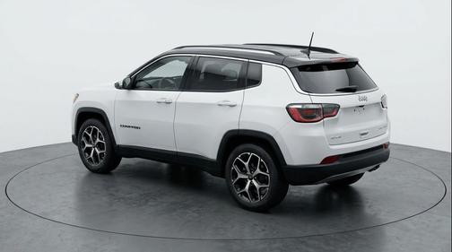Bright White Clearcoat 2025 Jeep Compass Limited