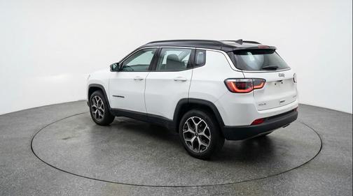 Bright White Clearcoat 2025 Jeep Compass Limited
