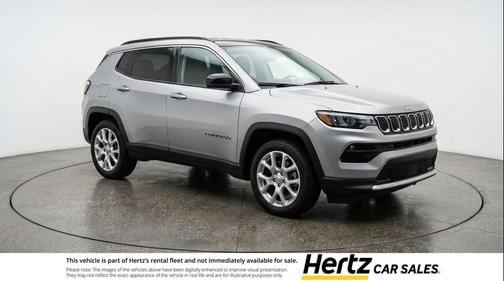 Silver Zynith Metallic Clearcoat 2025 Jeep Compass Limited
