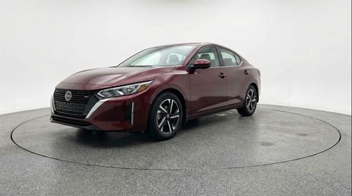 Rosewood Metallic 2025 Nissan Sentra SV