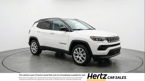 Bright White Clearcoat 2025 Jeep Compass Limited