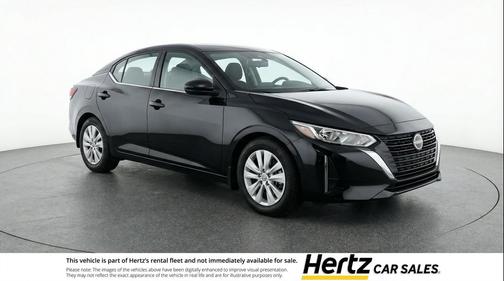 Super Black 2025 Nissan Sentra S
