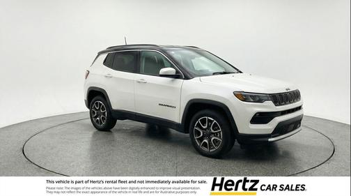 Bright White Clearcoat 2025 Jeep Compass Trailhawk