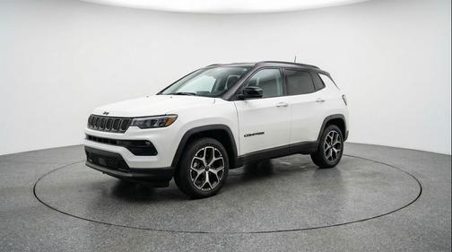 Bright White Clearcoat 2025 Jeep Compass Limited