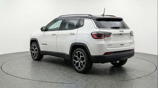 Bright White Clearcoat 2025 Jeep Compass Limited