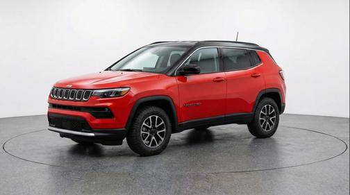 Red Hot Pearlcoat 2025 Jeep Compass Trailhawk