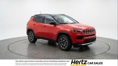Red Hot Pearlcoat 2025 Jeep Compass Trailhawk