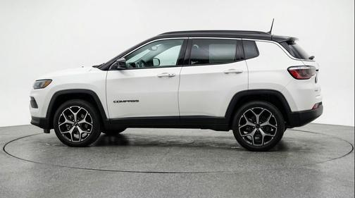 Bright White Clearcoat 2025 Jeep Compass Limited