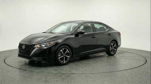Super Black 2025 Nissan Sentra SV