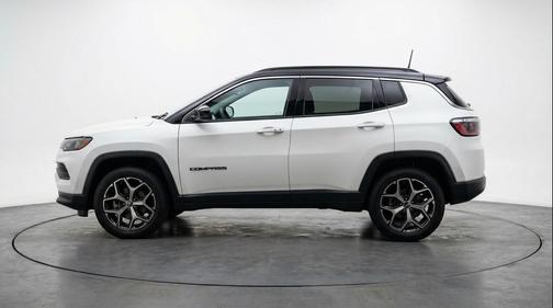 Bright White Clearcoat 2025 Jeep Compass Limited