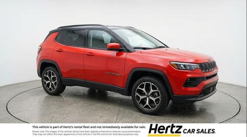 Red Hot Pearlcoat 2025 Jeep Compass Limited