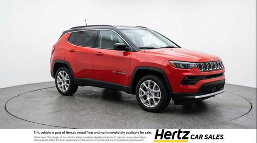 Red Hot Pearlcoat 2025 Jeep Compass Limited