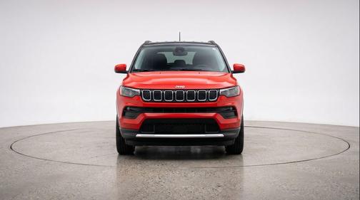 Red Hot Pearlcoat 2025 Jeep Compass Limited