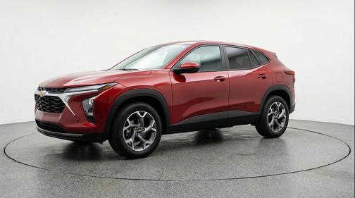 Crimson Metallic 2025 Chevrolet Trax LT