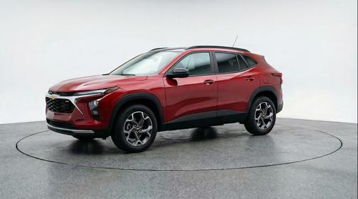 Crimson Metallic 2025 Chevrolet Trax LT