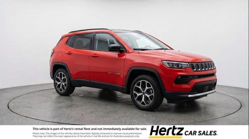 Red Hot Pearlcoat 2025 Jeep Compass Limited