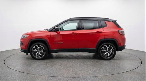 Red Hot Pearlcoat 2025 Jeep Compass Limited