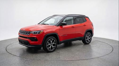 Red Hot Pearlcoat 2025 Jeep Compass Limited