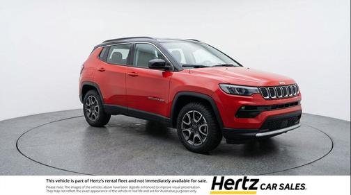 Red Hot Pearlcoat 2025 Jeep Compass Trailhawk