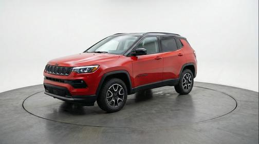 Red Hot Pearlcoat 2025 Jeep Compass Trailhawk
