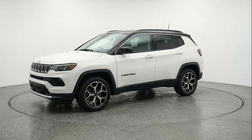 Bright White Clearcoat 2025 Jeep Compass Limited