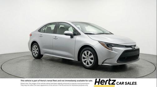 Classic Silver Metallic 2025 Toyota Corolla LE