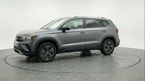 Platinum Gray Metallic 2025 Volkswagen Taos 1.5T S