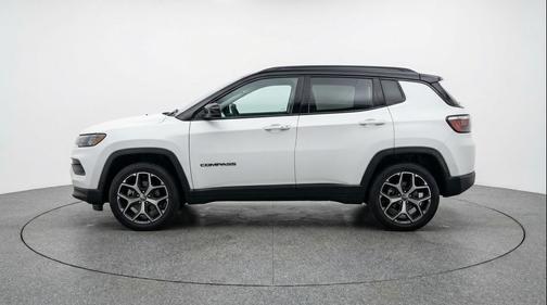 Bright White Clearcoat 2025 Jeep Compass Limited