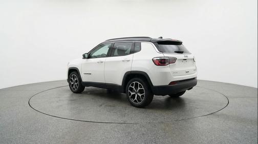 Bright White Clearcoat 2025 Jeep Compass Limited