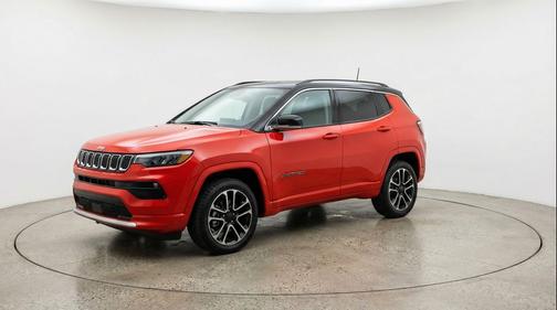 Red Hot Pearlcoat 2025 Jeep Compass Trailhawk