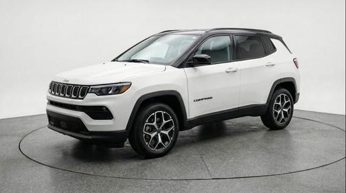 Bright White Clearcoat 2025 Jeep Compass Limited