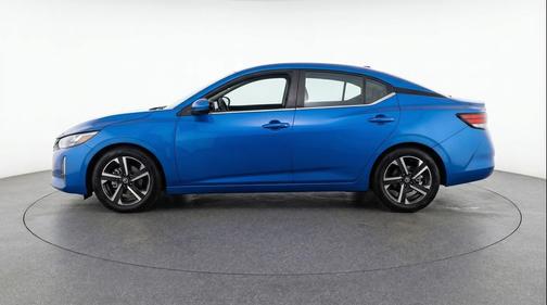 Electric Blue Metallic 2025 Nissan Sentra SV