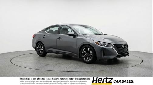 Gun Metallic 2025 Nissan Sentra SV