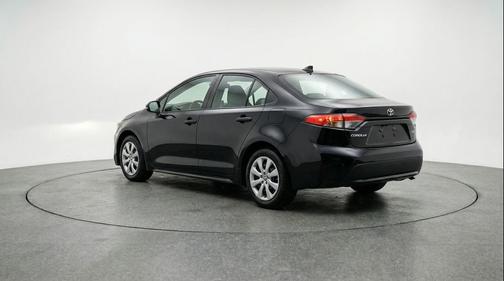 Midnight Black Metallic 2025 Toyota Corolla LE