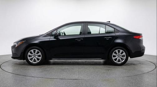 Midnight Black Metallic 2025 Toyota Corolla LE