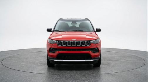 Red Hot Pearlcoat 2025 Jeep Compass Limited