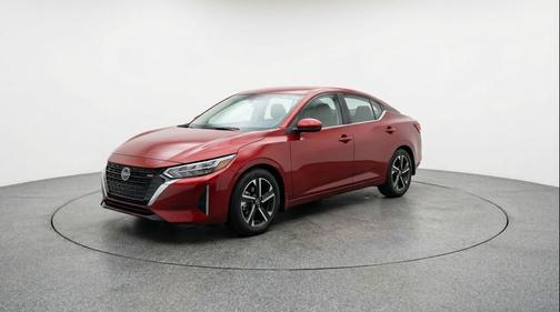 Rosewood Metallic 2025 Nissan Sentra SV
