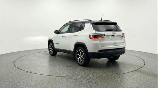 Bright White Clearcoat 2025 Jeep Compass Limited