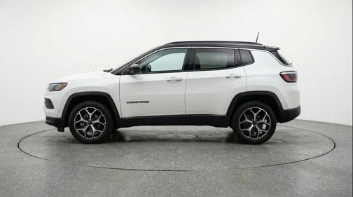 Bright White Clearcoat 2025 Jeep Compass Limited
