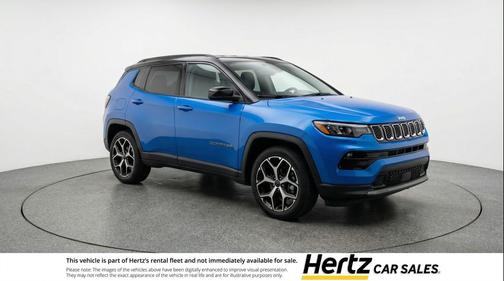 Hydro Blue Pearlcoat 2025 Jeep Compass Limited