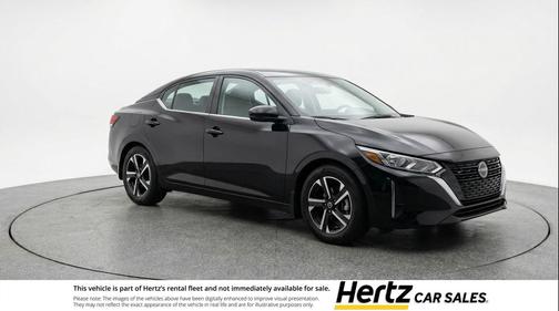 Super Black 2025 Nissan Sentra SV